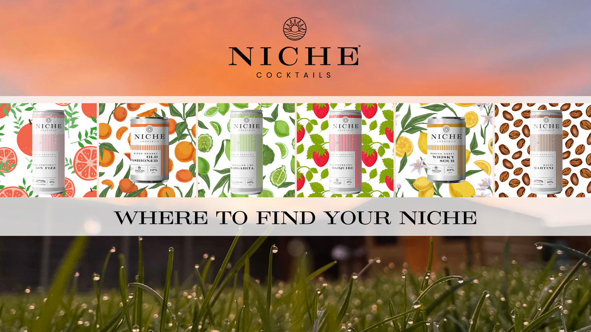Find Your Niche - where to find Ready-To-Drink cocktails near you - hospitality and trade