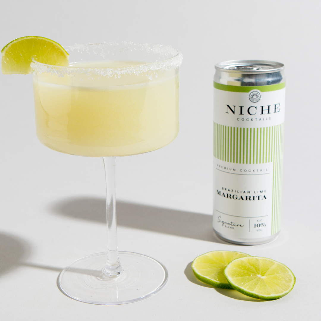 Lime Margarita Premium Canned Cocktail Niche Cocktails
