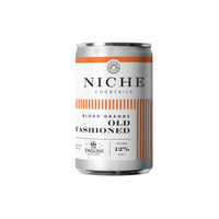 Niche Cocktails Blood Orange Old Fashioned Single Can Image 150ml ready to drink canned cocktail