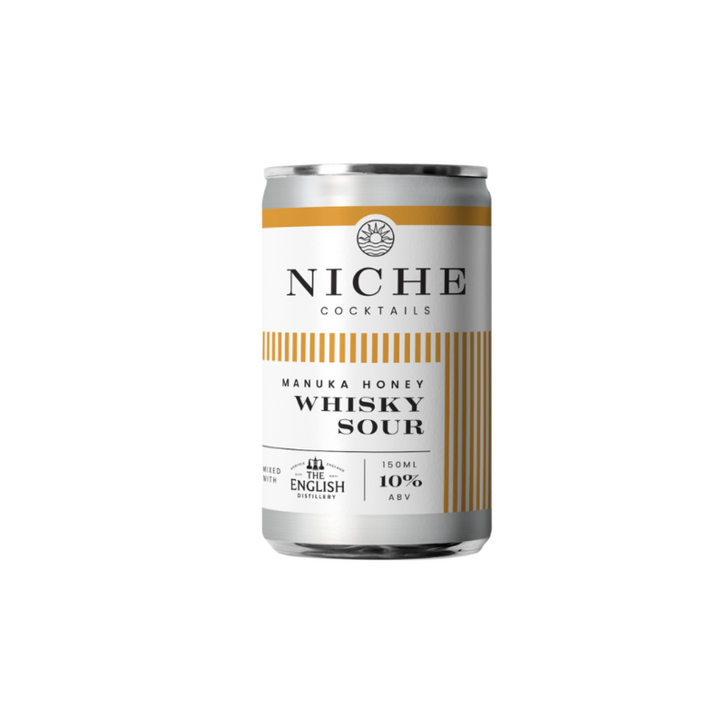 Niche Cocktails Manuka Honey Whisky Sour Single Can Image 150ml